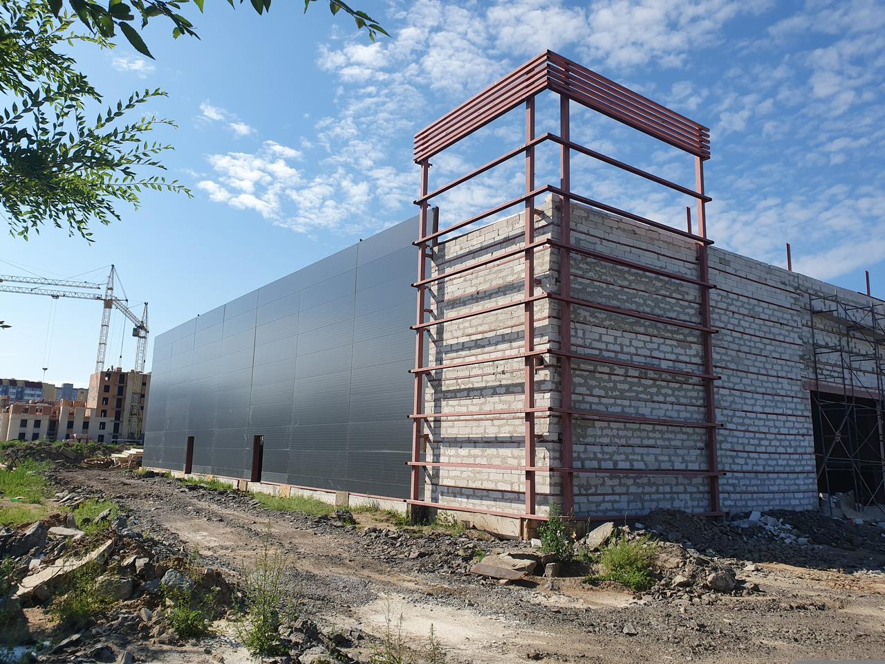Строительство торгового дома