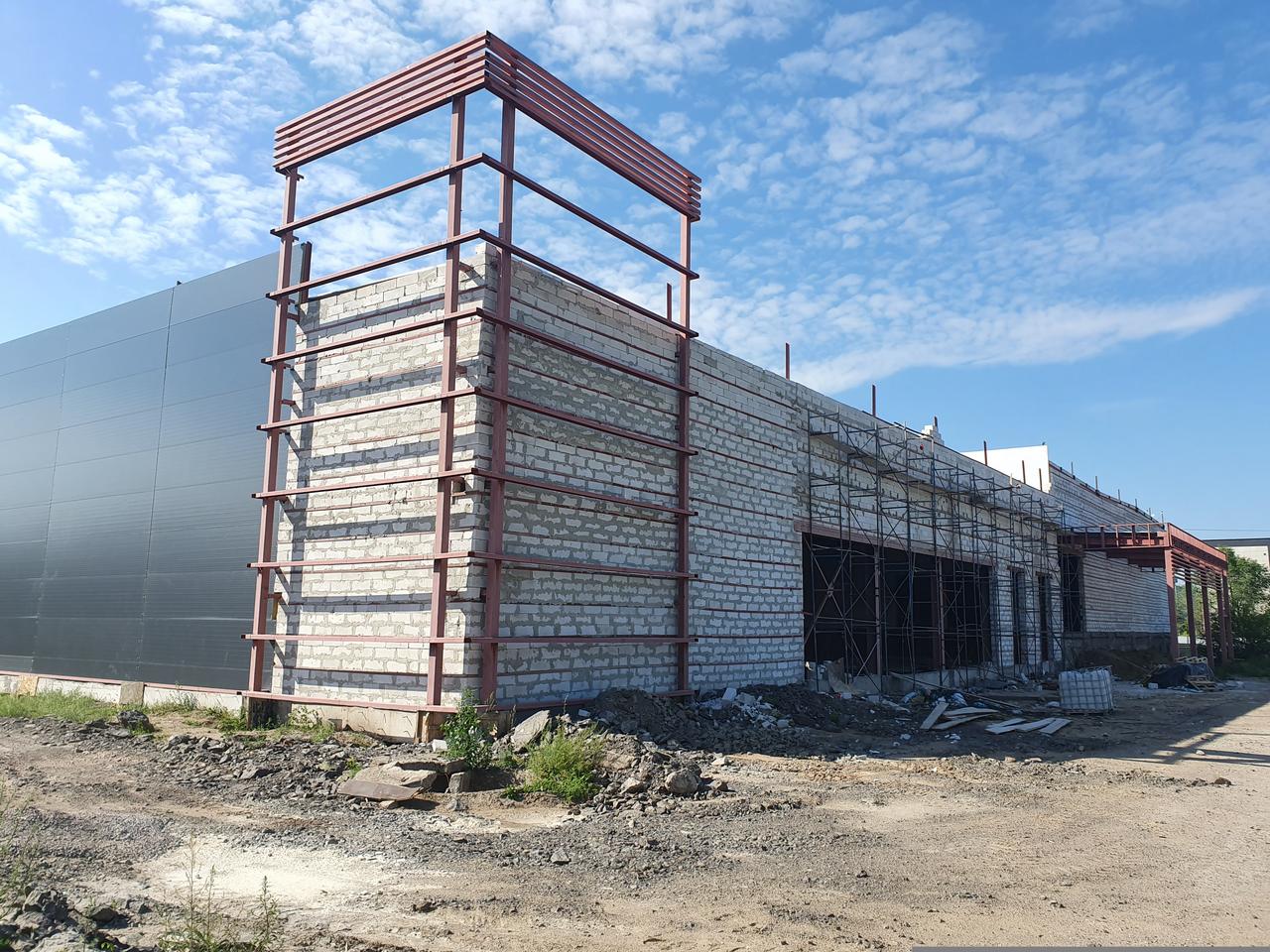 Строительство торгового дома