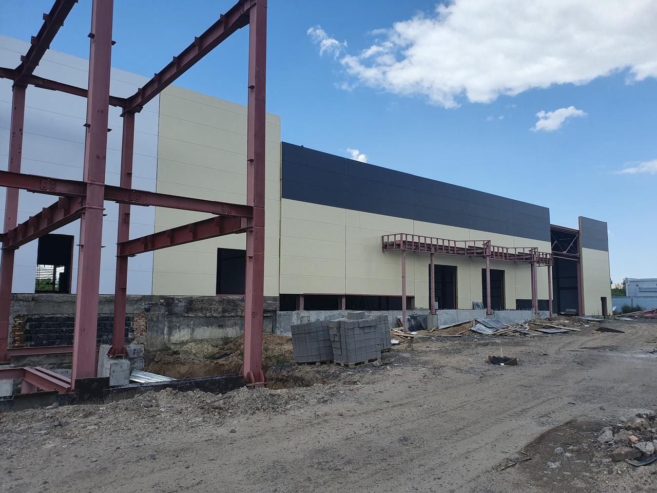 Строительство торгового дома