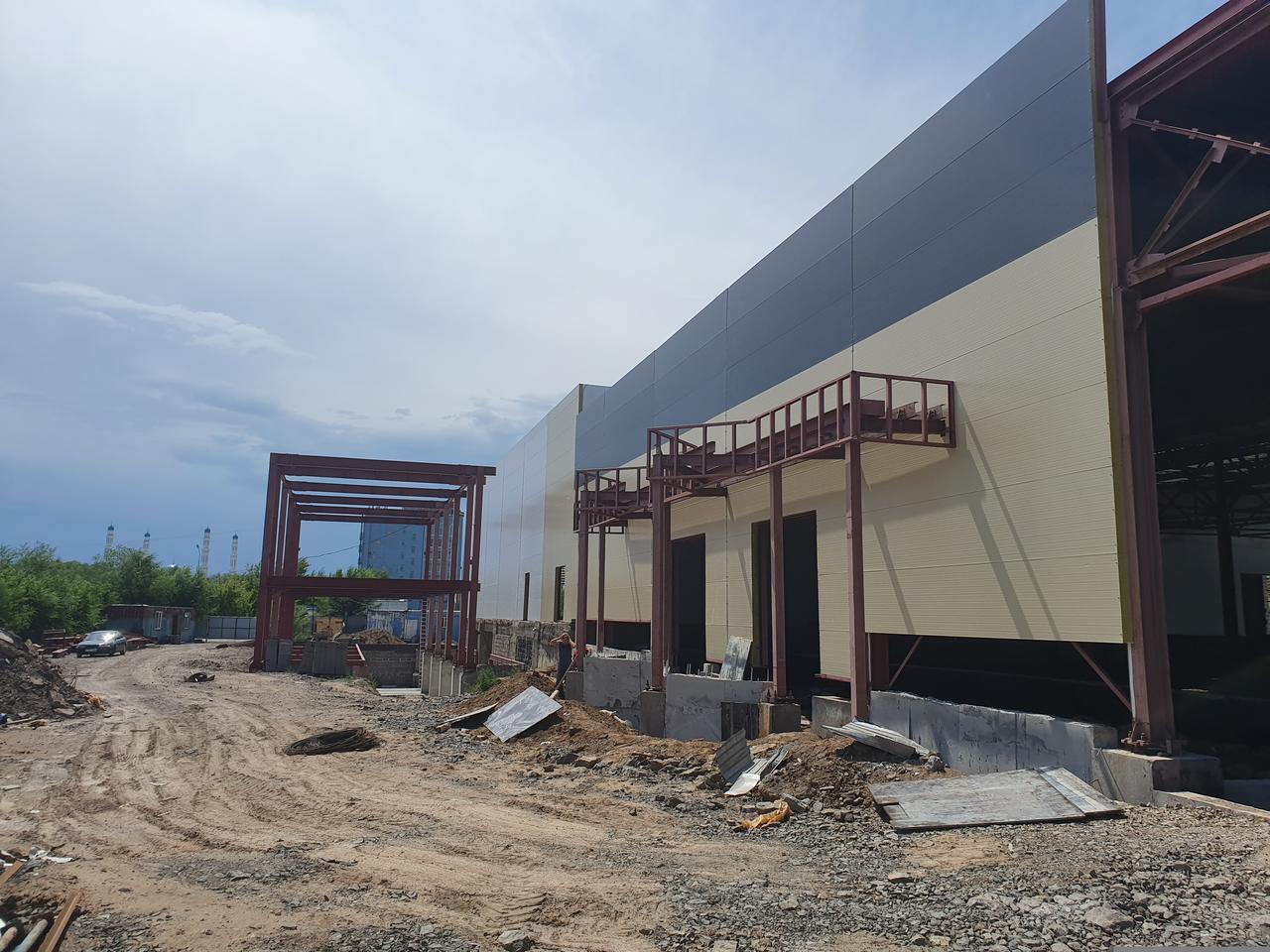 Строительство торгового дома