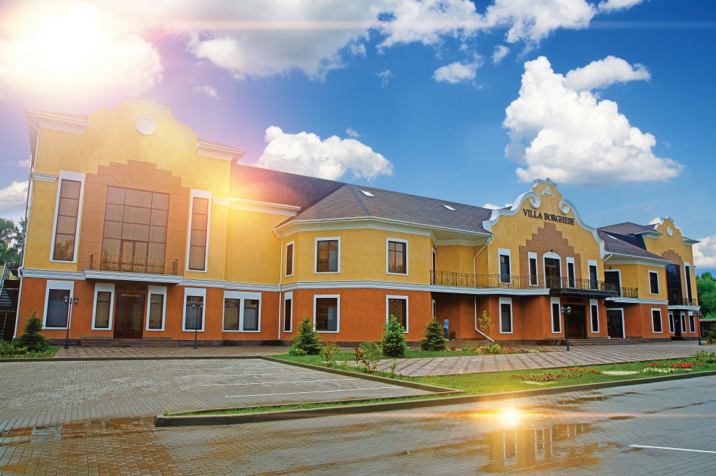 Комплекс отделочных работ под ключ ресторанный комплекс «Villa Borghese»