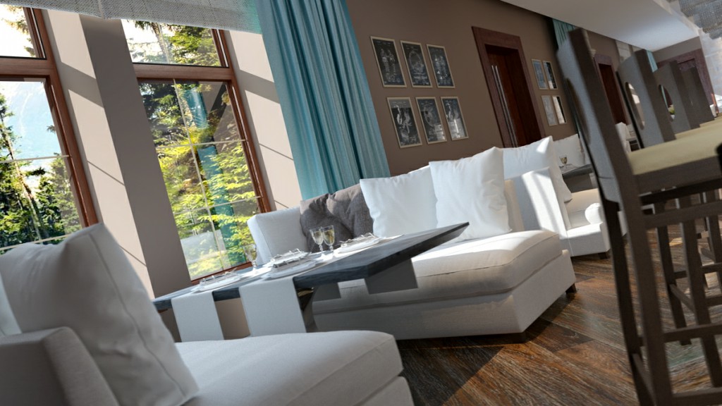 Комплекс отделочных работ под ключ ресторанный комплекс «Villa Borghese»