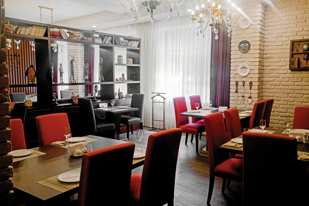 Комплекс отделочных работ под ключ ресторанный комплекс «Villa Borghese»