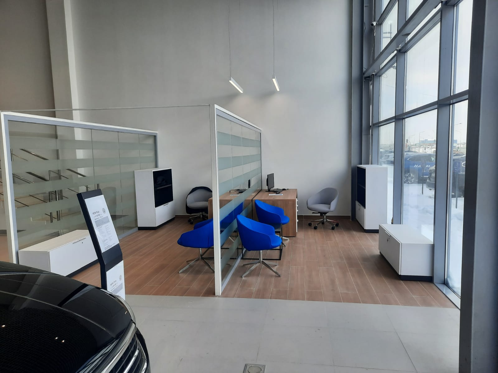 Ремонтно монтажные работы в здании Автосалона «Автомир-Центр»