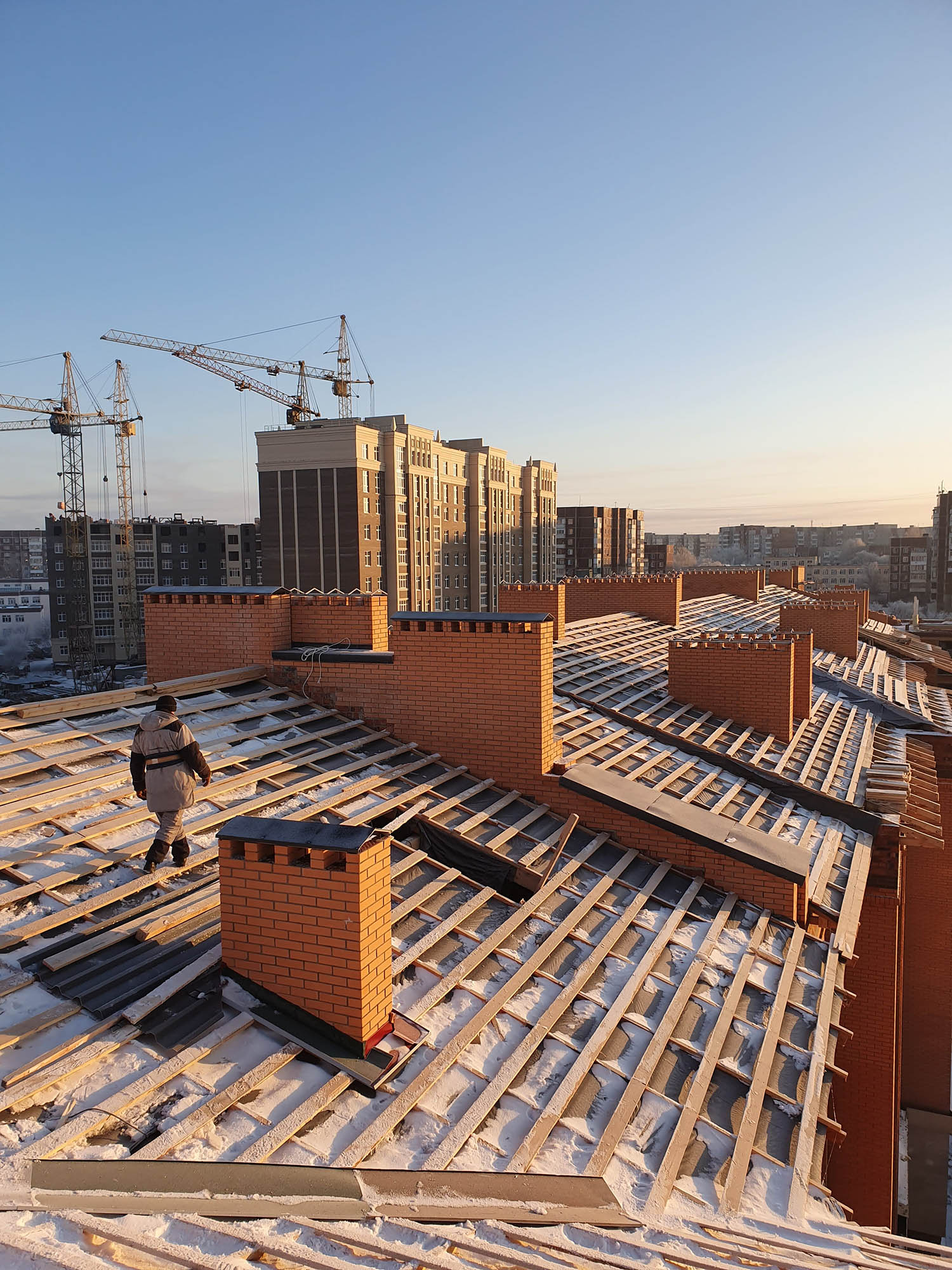 Устройство кровли жилого дома