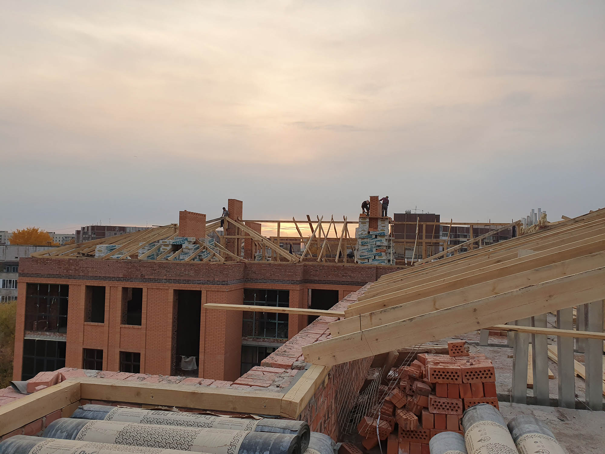 Устройство кровли жилого дома